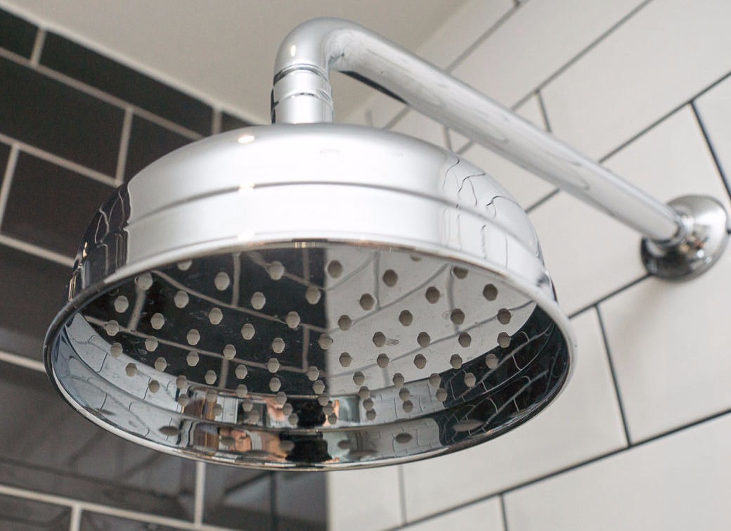 Shower head Image of en-suite shower head
