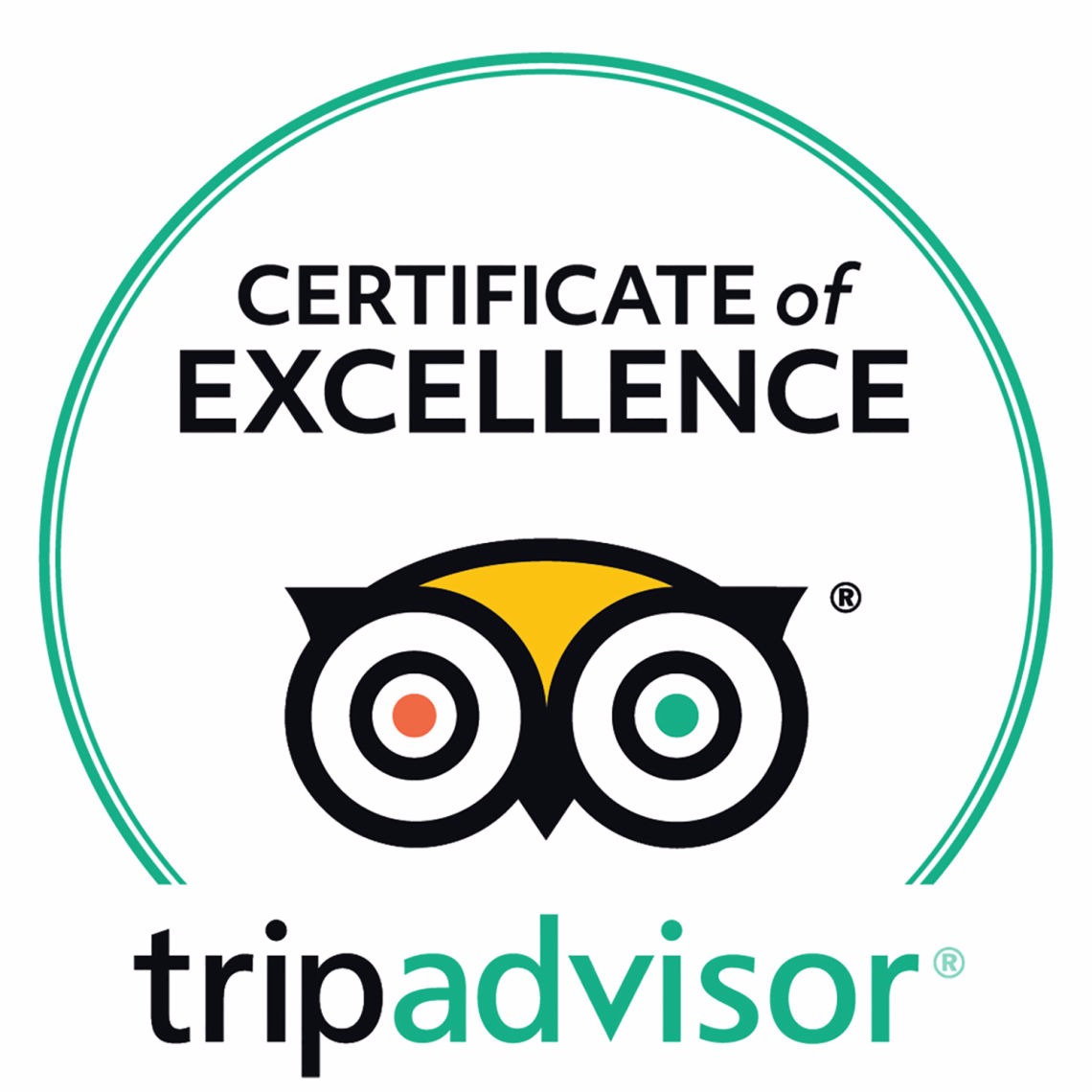 Trip Advisor Certificate of Excellence Trip Advisor Certificate of Excellence