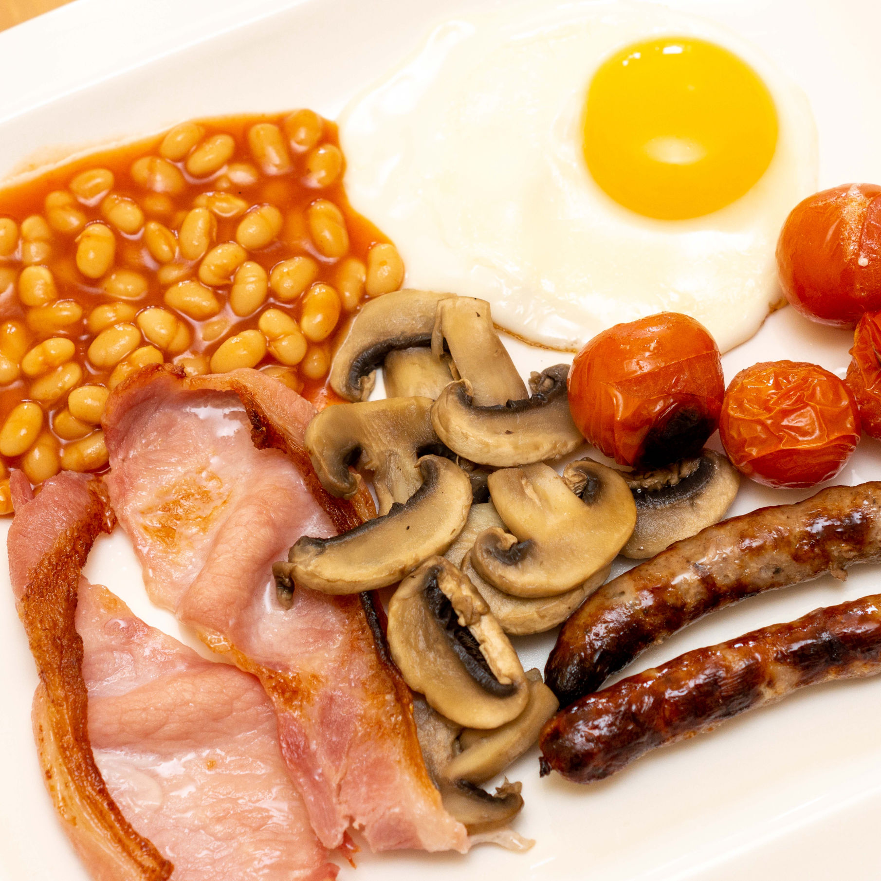 The Bay Full English Breakfast The Bay Full English Breakfast